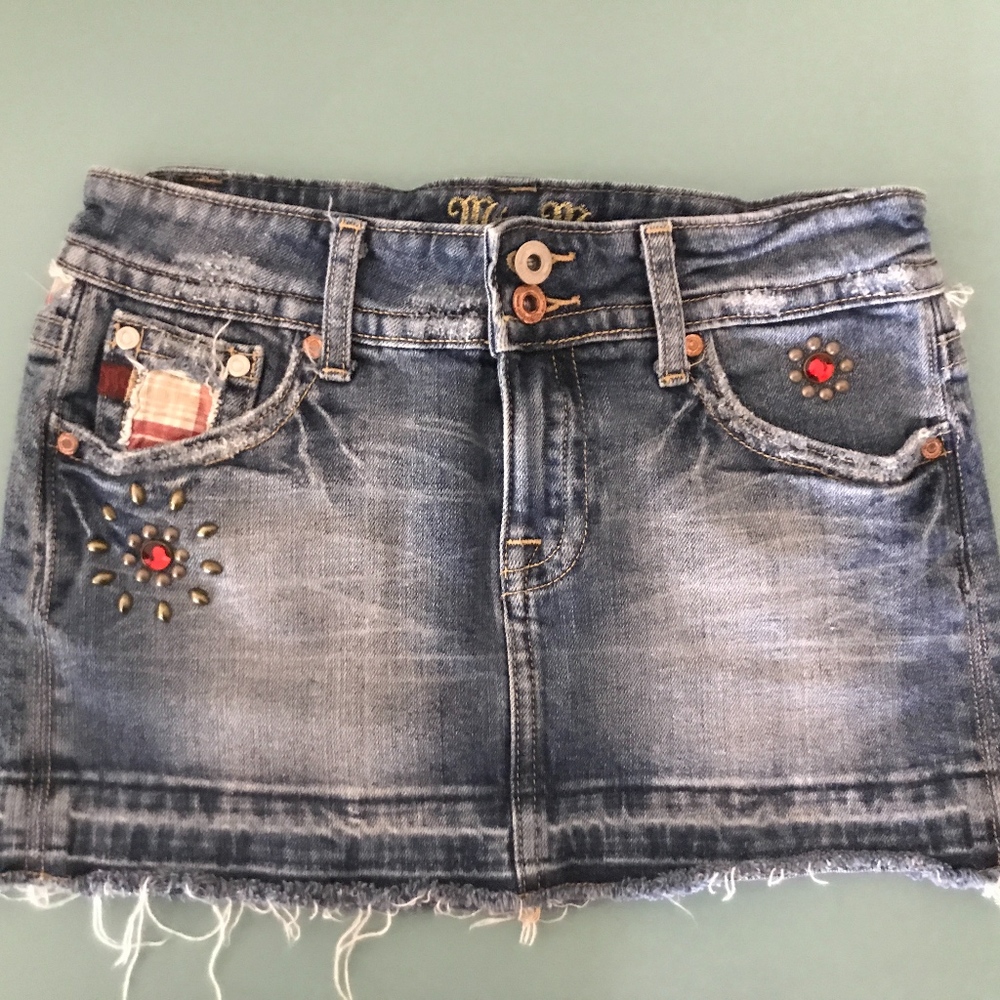 Denim skirt